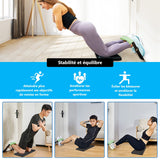 Adjustable yoga belt