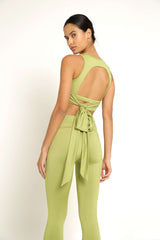 Brassiere Sport Originale vert vu de dos