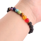 Bracelet de Yoga en Pierres Volcaniques Onamaste