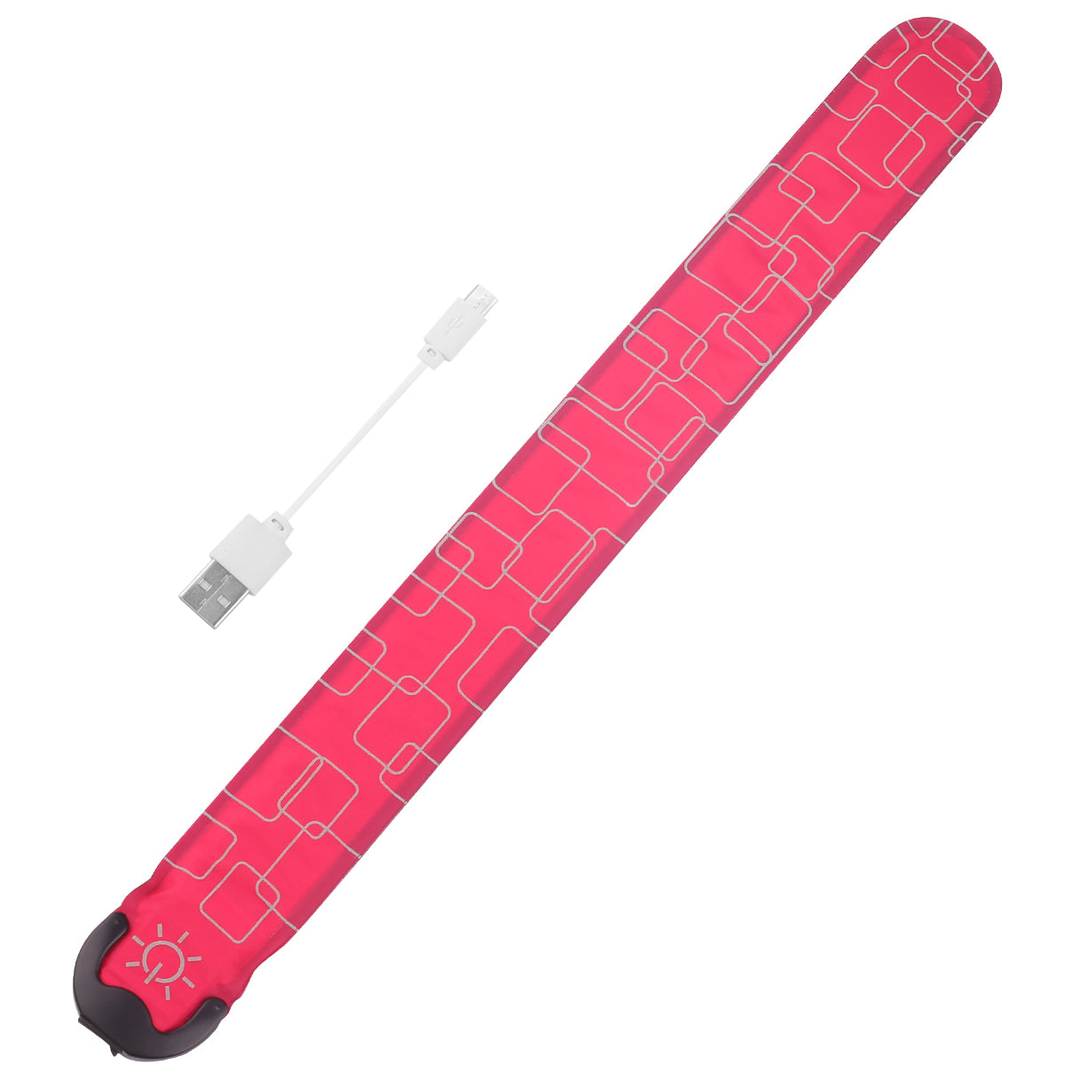 Battery-powered LED bracelet