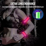 Battery-powered LED bracelet