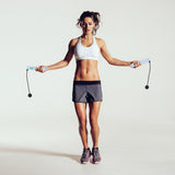 Digital cordless skipping rope