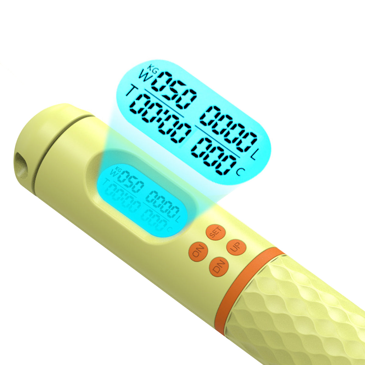 Digital cordless skipping rope
