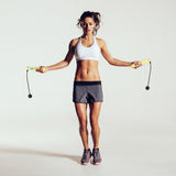 Digital cordless skipping rope