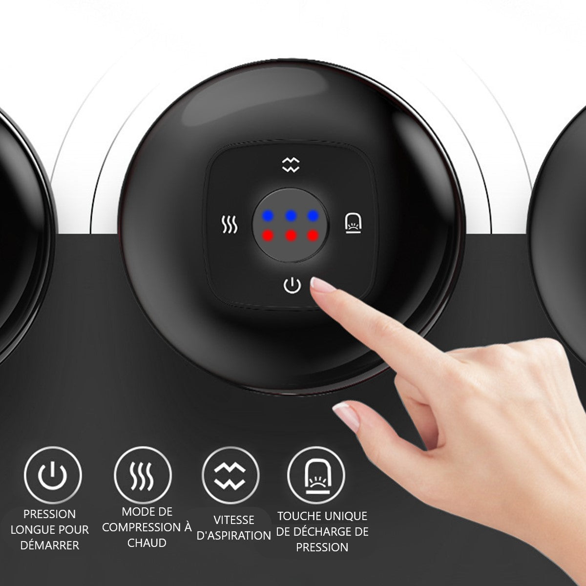 Ventouse intelligente de massage