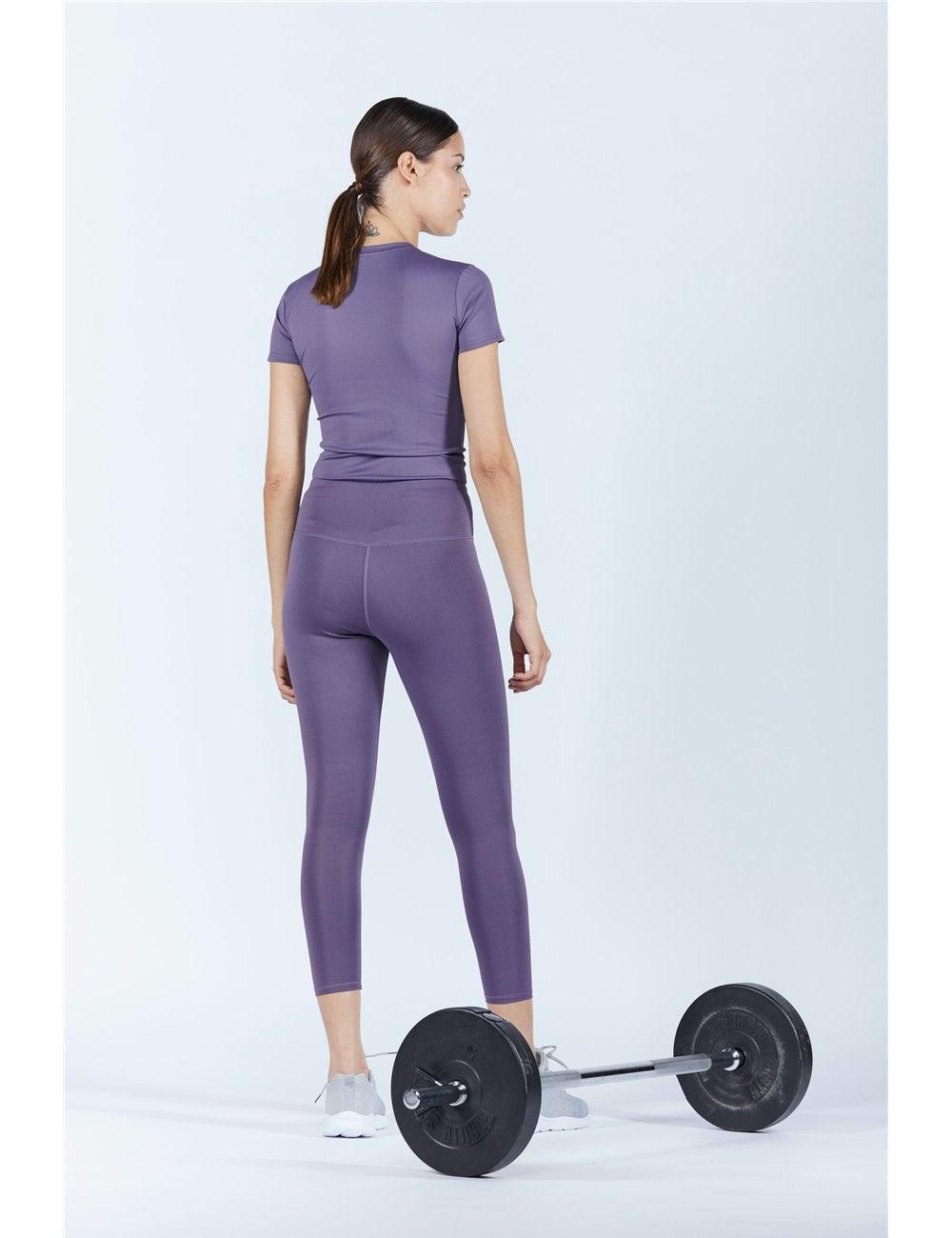 Haut de Sport Moulant Femme vu de dos