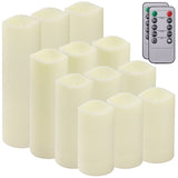 Bougies LED effet flamme