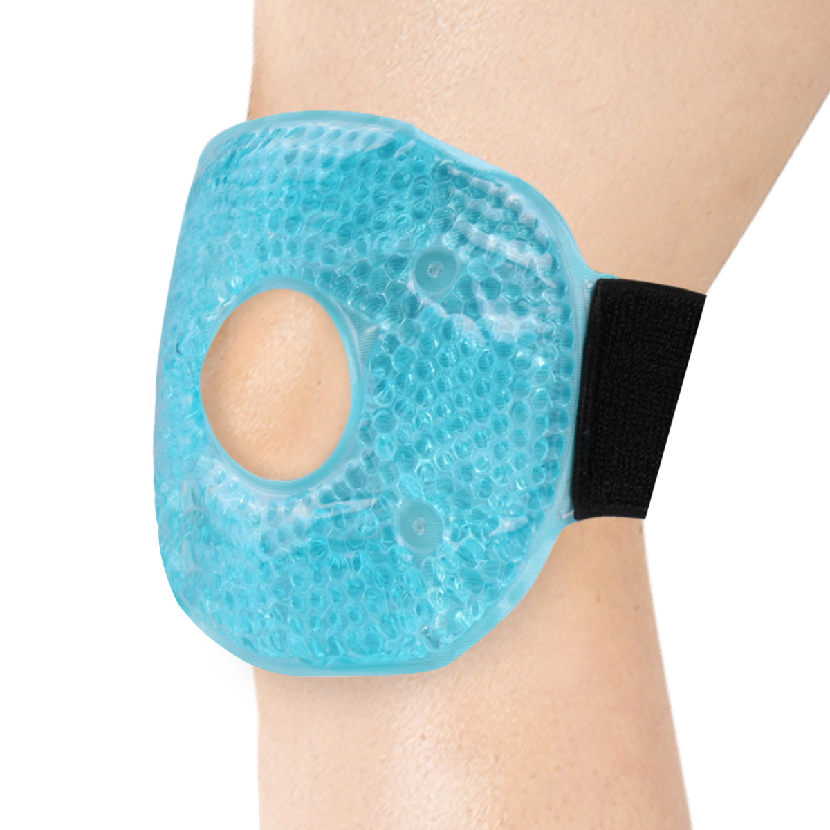 Hot and cold knee pad