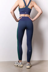 Legging MALTA - BLEU/VERT