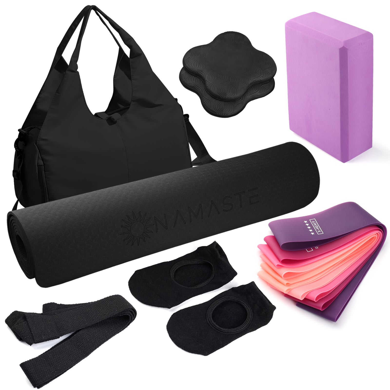 Ultimatives Yoga- und Fitnesspaket