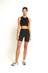 Short Cycliste Femme Taille Haute