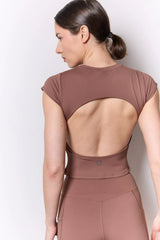 Tee-shirt Chanchou - MARRON