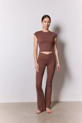 Tee-shirt Chanchou - MARRON