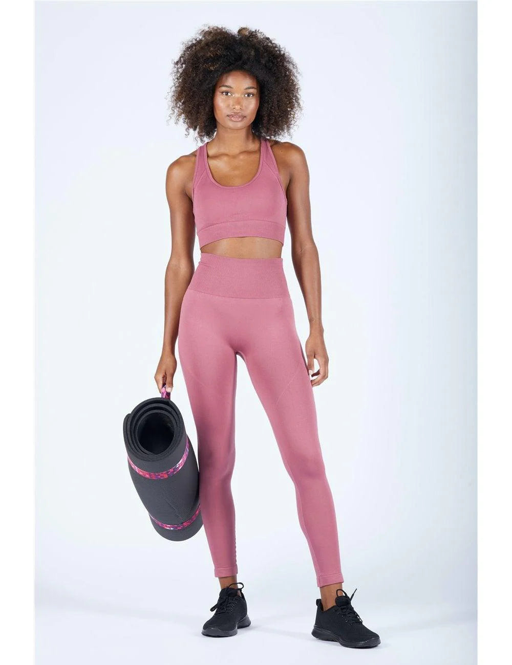 Haut Sport Femme rose vu de dos