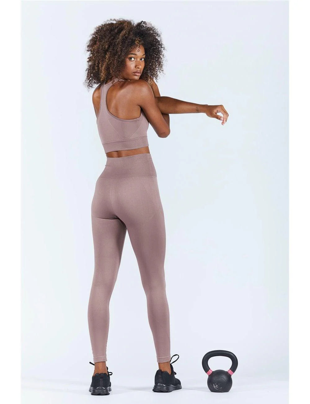 Haut Sport Femme champagne vu de dos