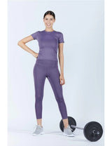 Haut de Sport Moulant Femme vu de dos