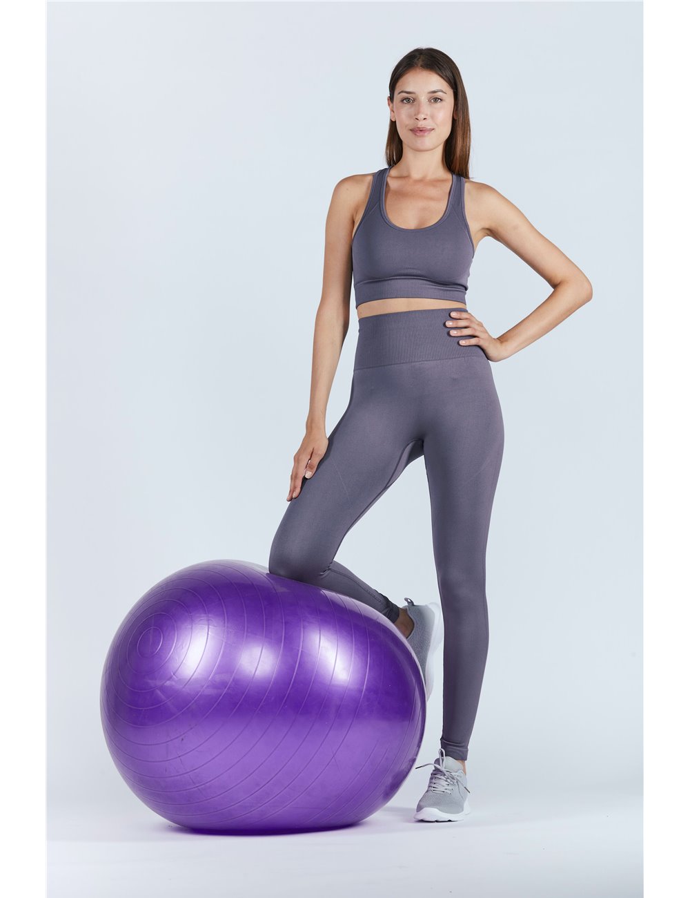 Legging Fitness Femme violet