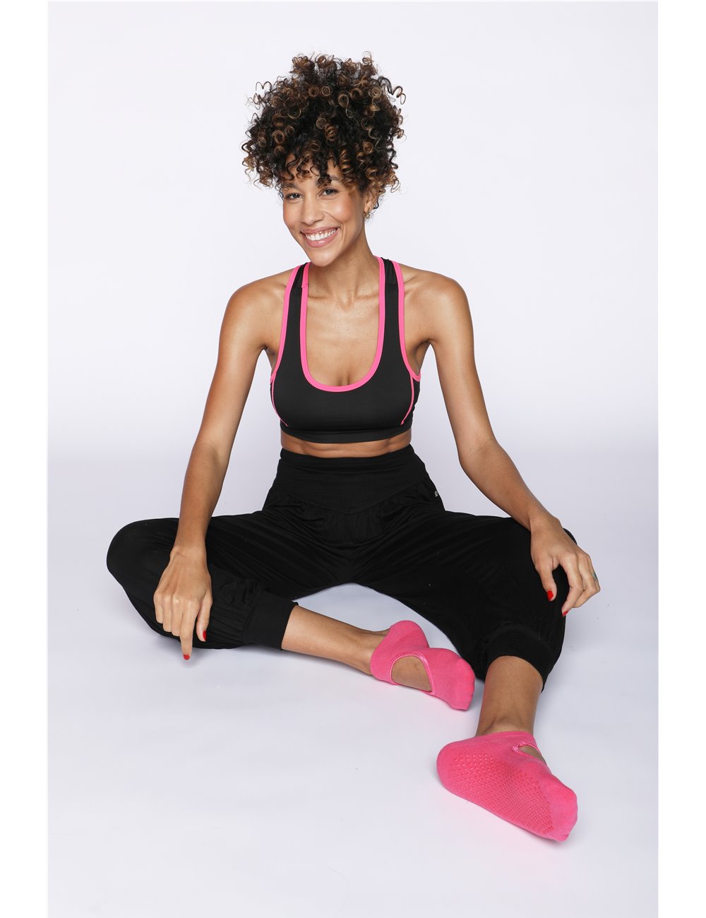 Pair of yoga socks